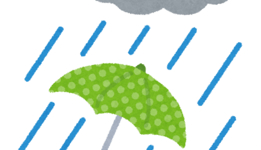 雨の土曜